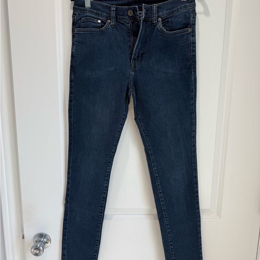 H&M Blue Skinny Jeans Dark Wash